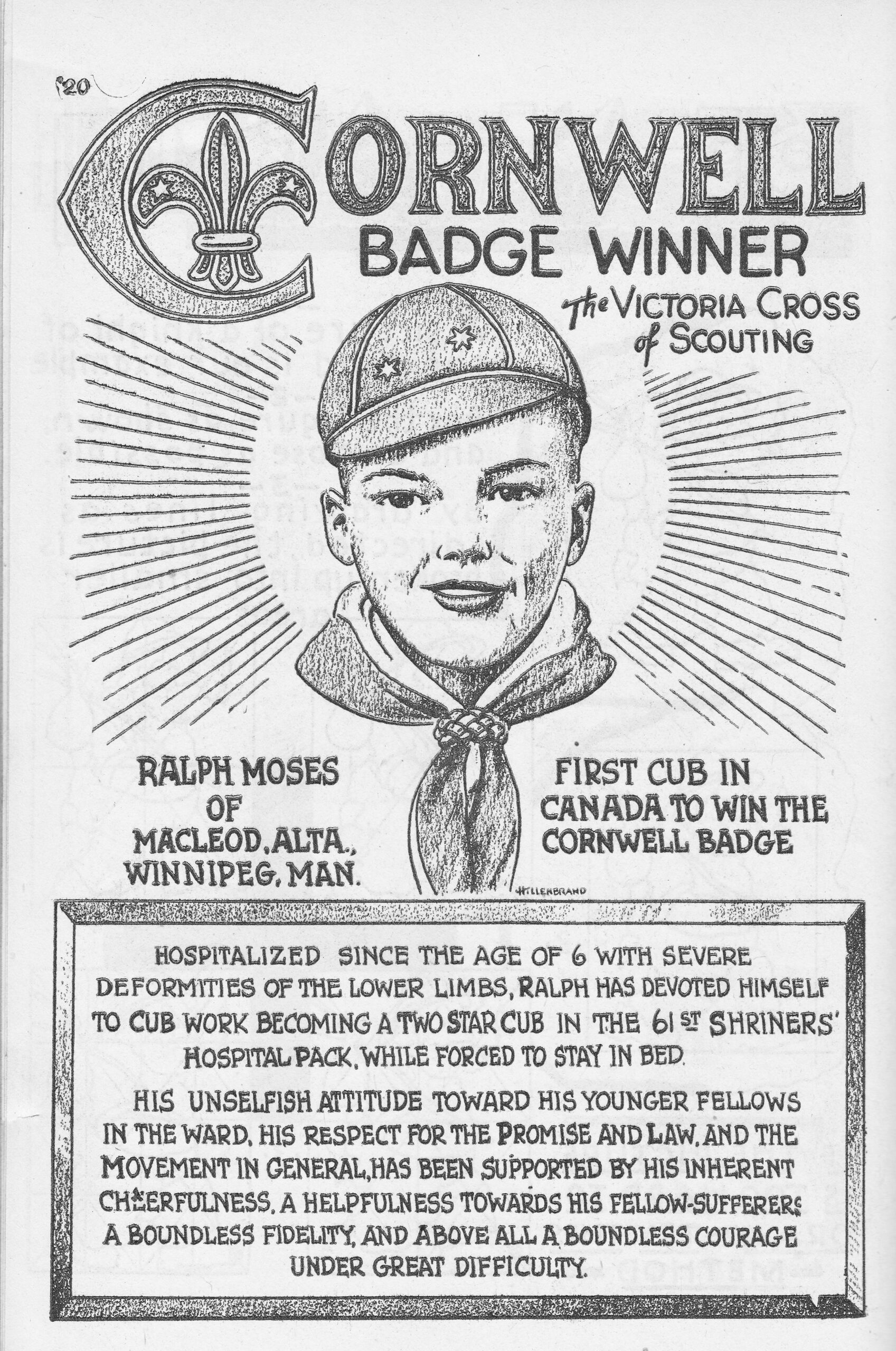 C:\Users\Robert\Documents\CARTOONING ILLUSTRATION ANIMATION\IMAGE AWARDS\Cornwell Badge Winner, Canadian Heroes, 5-1, Feb. 1945, 20..jpg