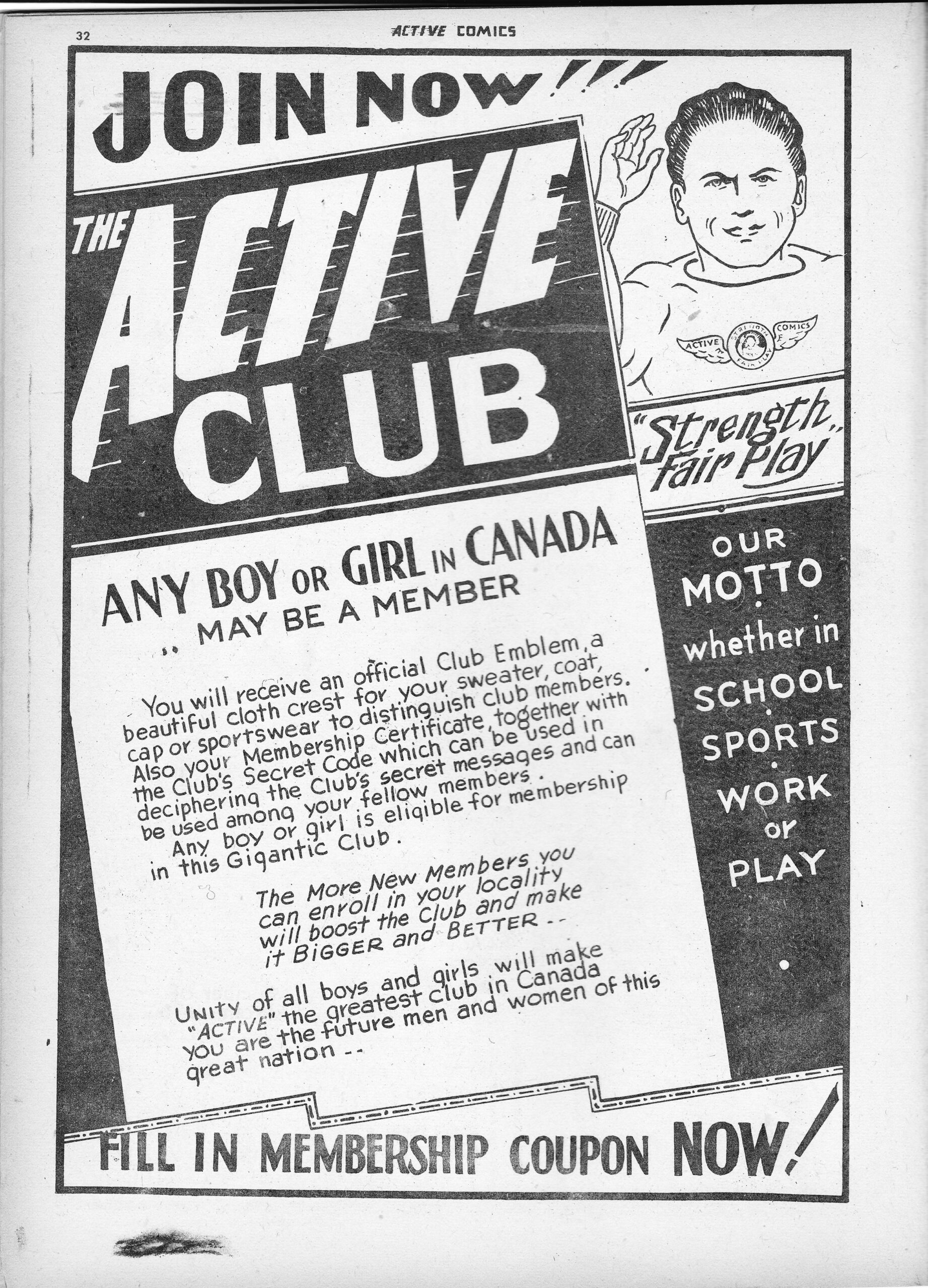 ACTIVE CLUB, Active Comics 2, Mar