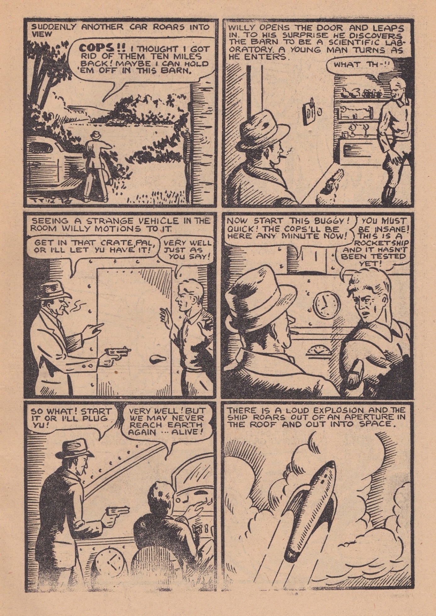 A comic strip of a person AI-generated content may be incorrect.