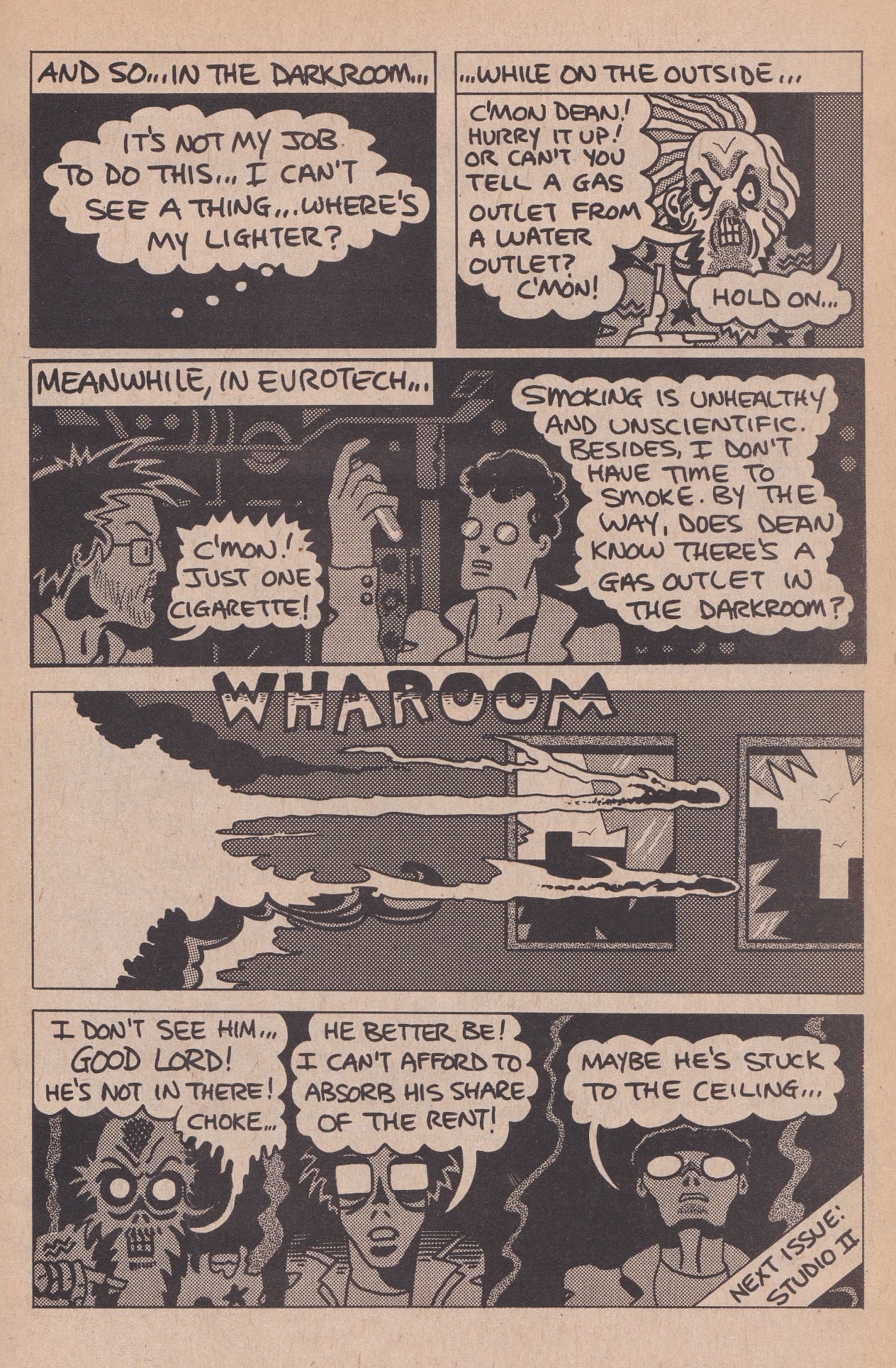 A comic strip with cartoon characters
AI-generated content may be incorrect.
