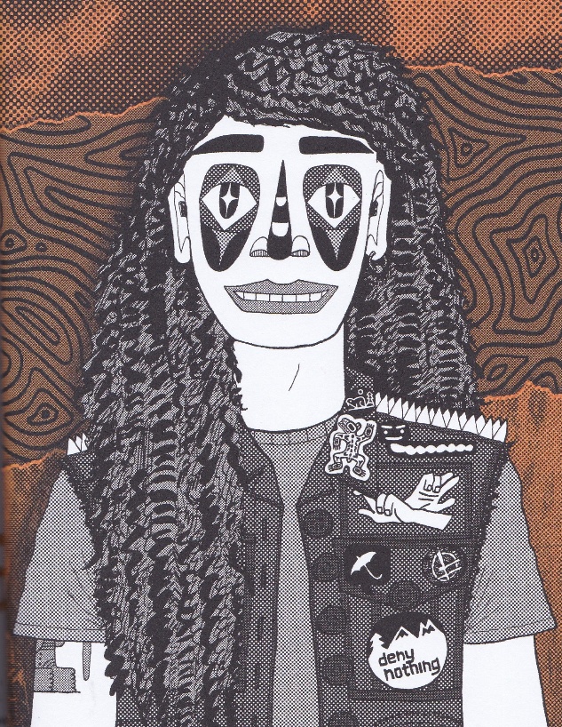 A drawing of a person with long hair AI-generated content may be incorrect.