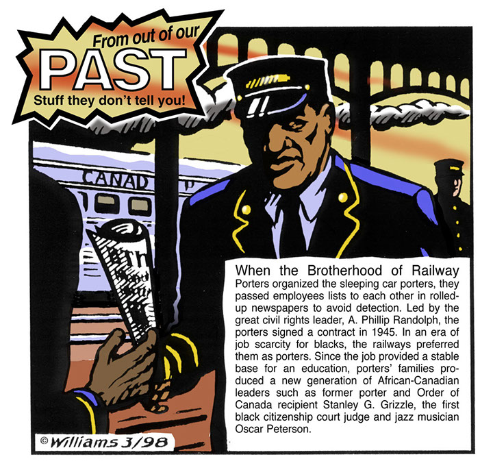 cartoon image by a member of union-art collective